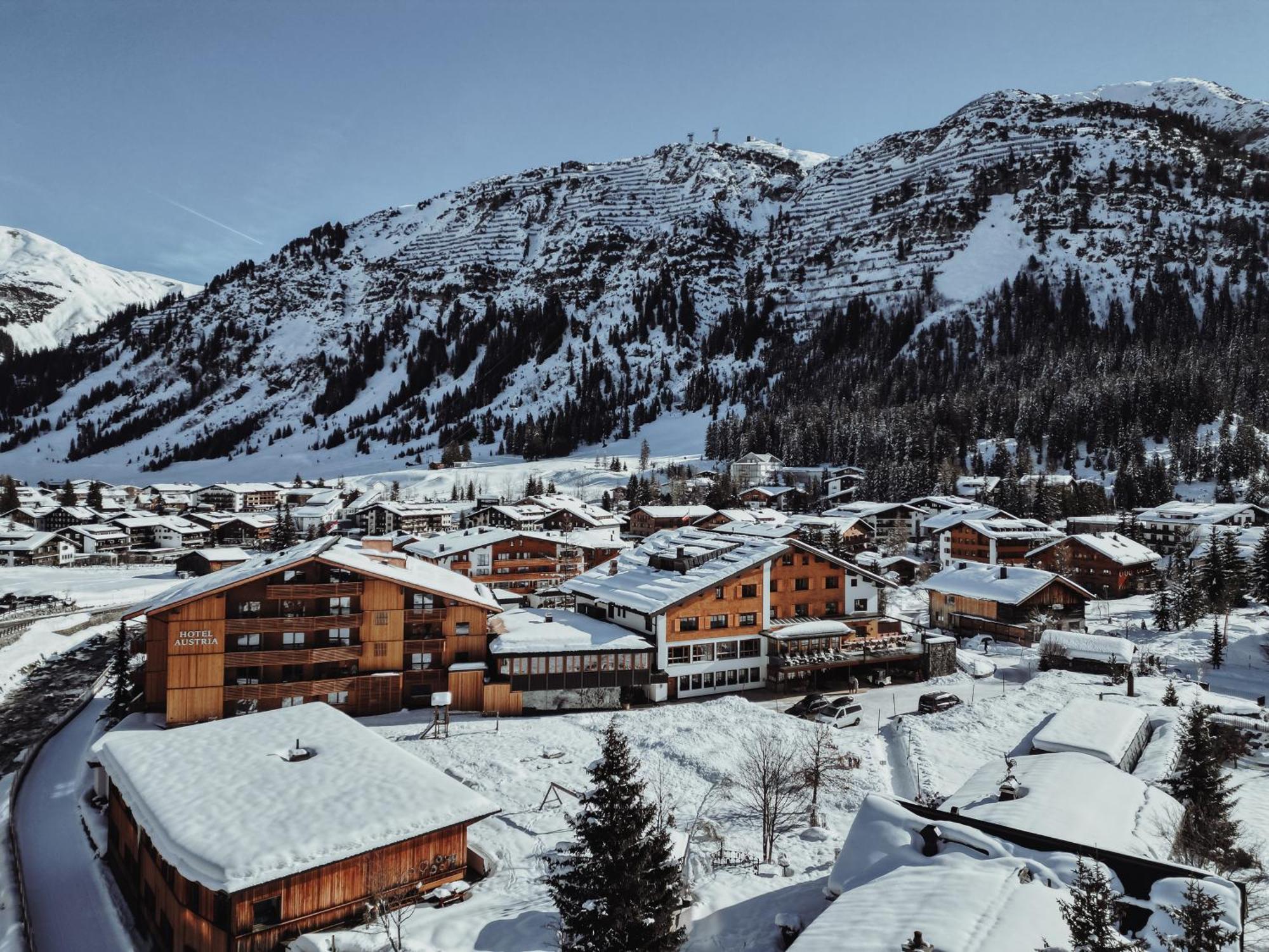 Hotel Austria Lech am Arlberg Eksteriør billede