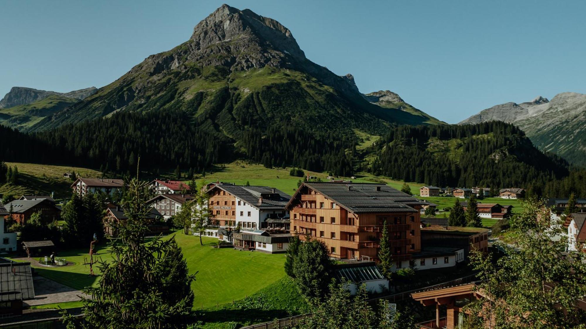 Hotel Austria Lech am Arlberg Eksteriør billede